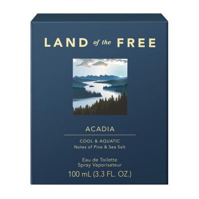 Land Of The Free Acadia Eau De Toilette Spray, 3.3 Oz