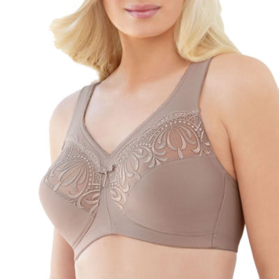 Glamorise Magic Lift® Embroidered Full Figure Support Wireless Unlined