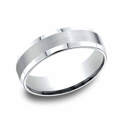 Mens Platinum 6mm Comfort Fit Wedding Band Jcpenney