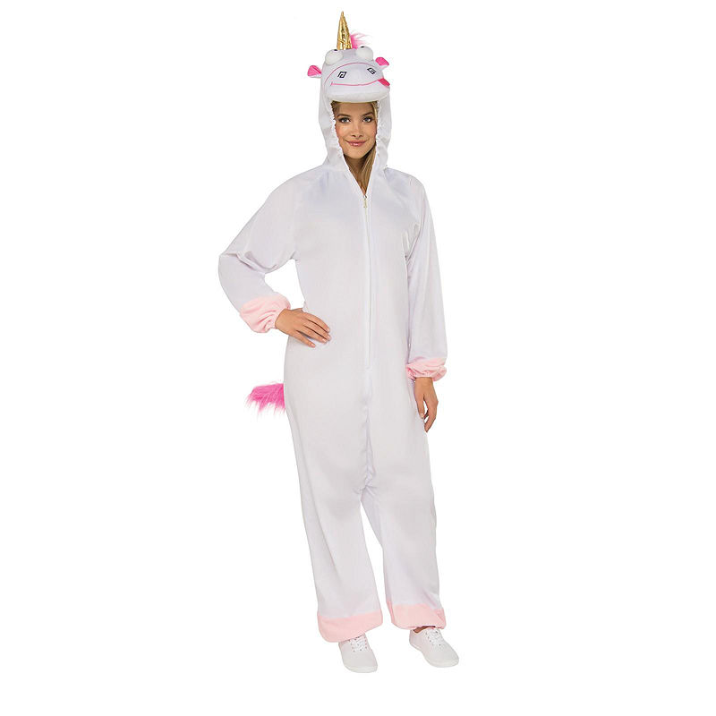 Buyseasons Despicable Me 3 - Fluffy Adult Jumpsuit, White