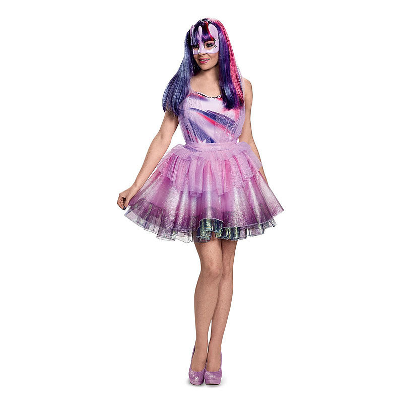 Buyseasons My Little Pony: Twilight Sparkle Deluxe Adult Costume, Girls, Size Small, Purple