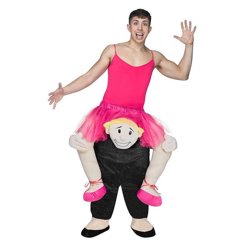 Buyseasons Ride A Ballerina Adult Costume - One Size Fits Most, Pink