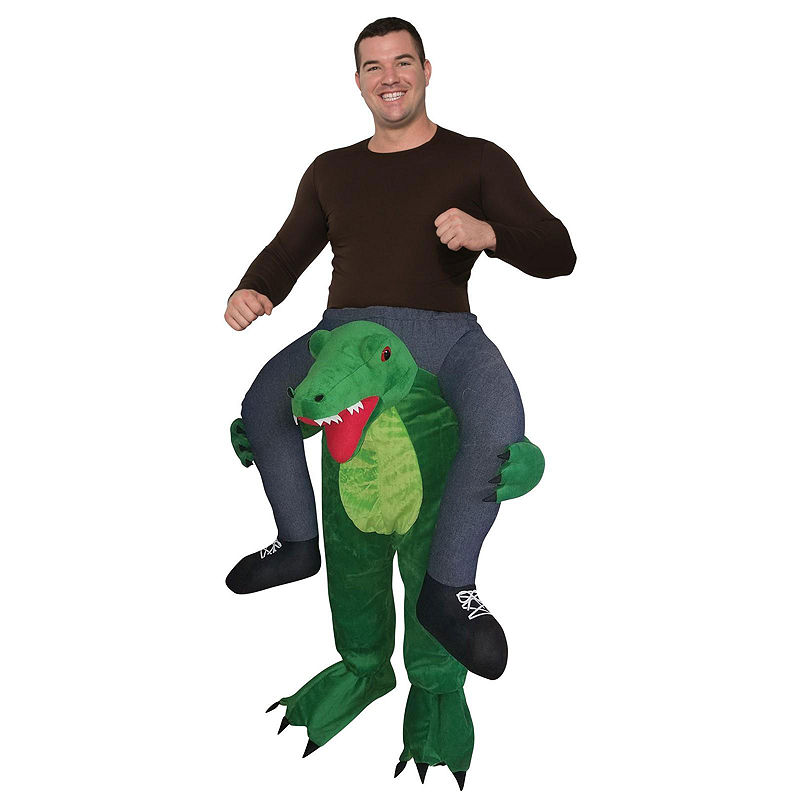 Buyseasons Ride A Gator Adult Costume - One Size Fits Most, Green