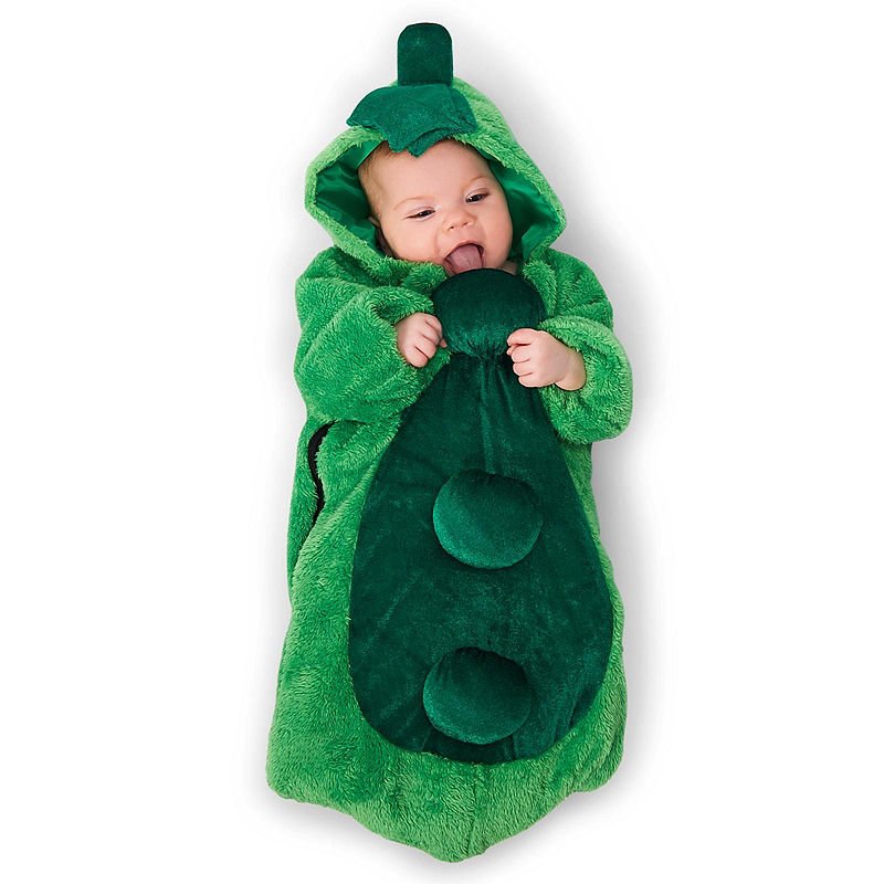 Buyseasons Pea In The Pod Infant Buting Costume, Green