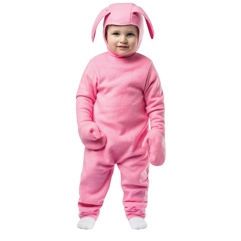 Buyseasons Christmas Bunny Toddler Costume, Pink