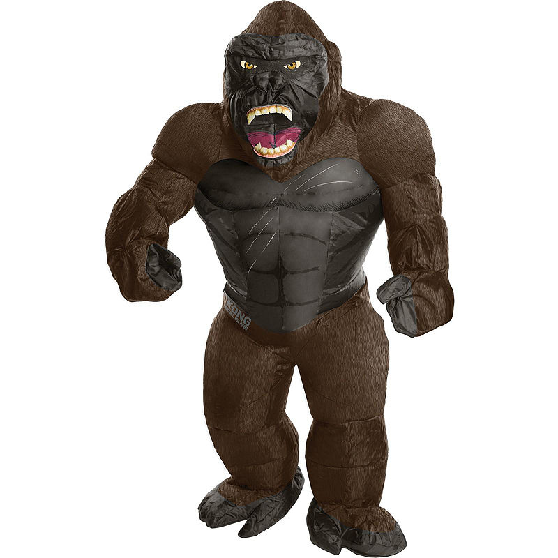 Buyseasons King Kong Inflatable Child Costume - One-Size, Gray