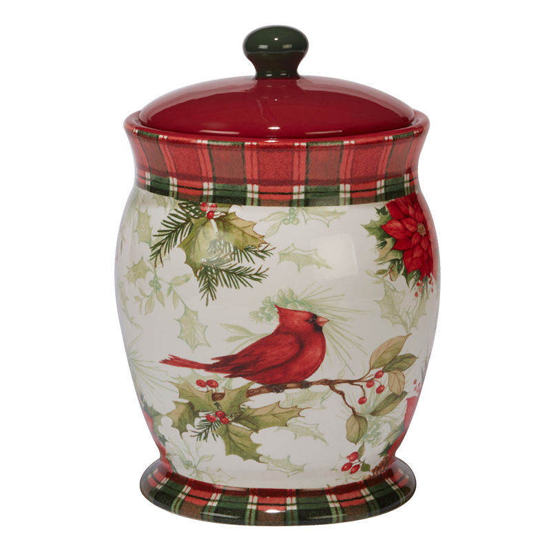 UPC 730384323777 product image for Certified International Winter Field Notes Cookie Jar | upcitemdb.com