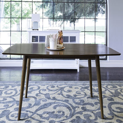 60 Wood Mid Century Kitchen Dining Table Color Brown Jcpenney