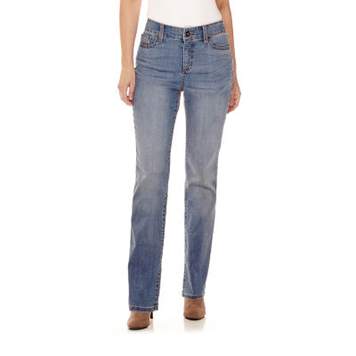 st john's bay straight leg womens jeans