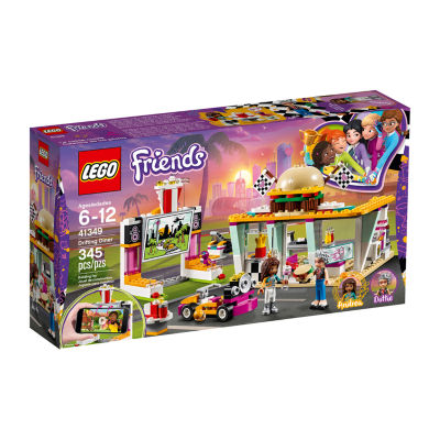 lego friends heartlake drifting retro diner playset