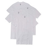 Stafford Super Soft Mens 4 Pack Short Sleeve Crew Neck T-Shirt-Tall