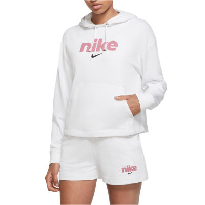 nike womens hooded neck long sleeve hoodie