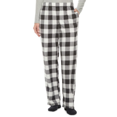 Sleep Chic Womens Fleece Pajama Pants with Socks