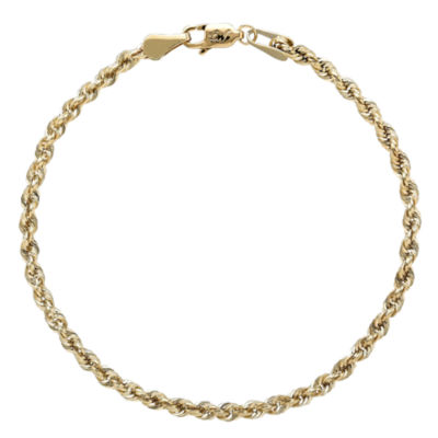 gold rope bracelet womens