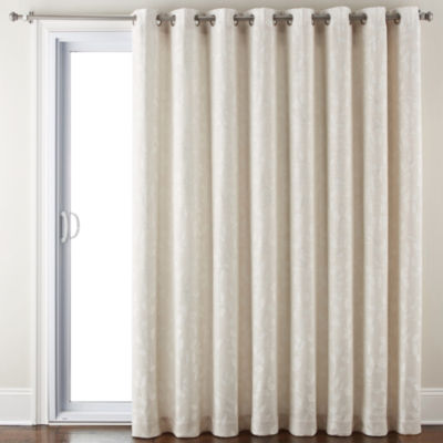 Jcpenney Home Quinn Leaf Grommet Top Patio Panel Jcpenney