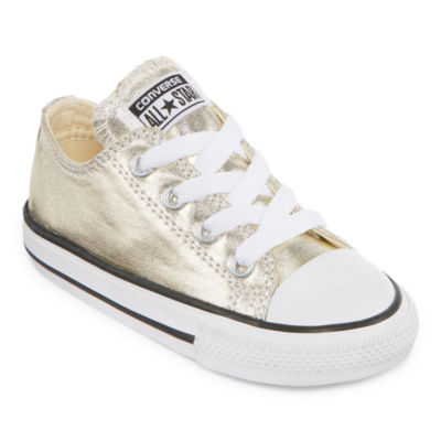 gold metallic converse youth