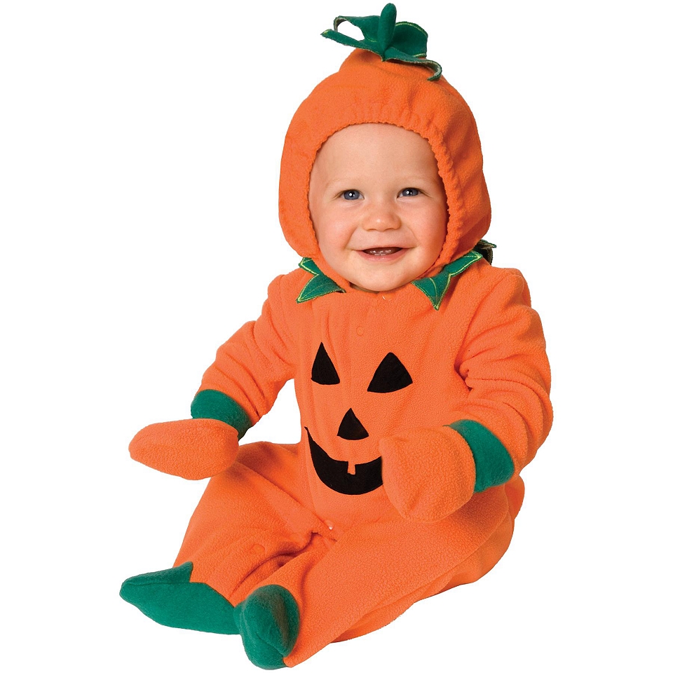 Precious Pumpkin Costume Infant, Orange, Boys