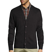 St. John's Bay® Long-Sleeve Cardigan Sweater