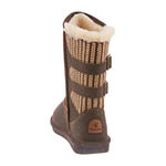 Bearpaw Womens Boshie Flat Heel Winter Boots