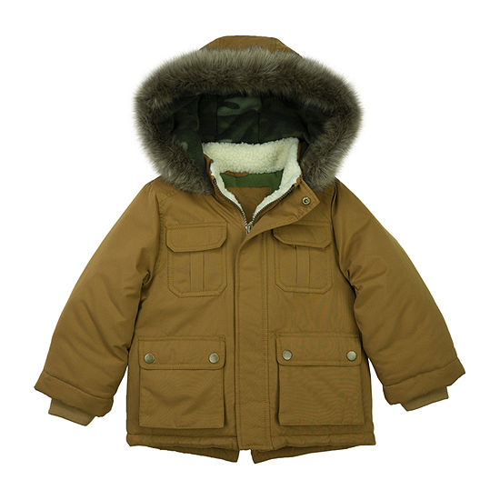 Carter's Baby Boys Hooded Water Resistant Heavyweight Parka
