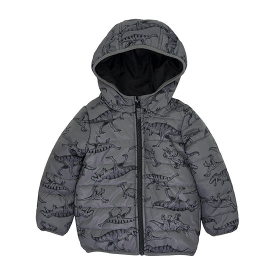 Carter's Baby Boys Hooded Packable Water Resistant Midweight Puffer Jacket