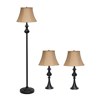 Shades 3 Pc Lamp Set, Jcpenney Lamp Shades