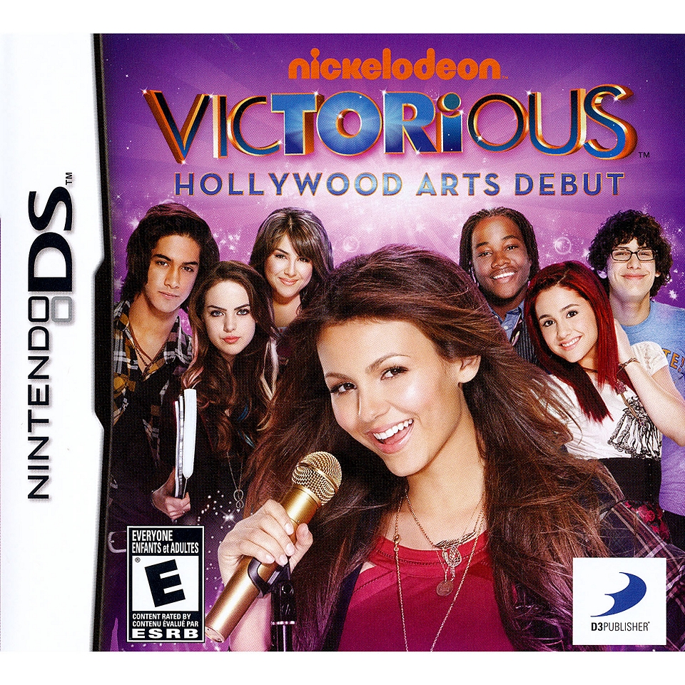 Nintendo DS Victorious Hollywood Arts Game