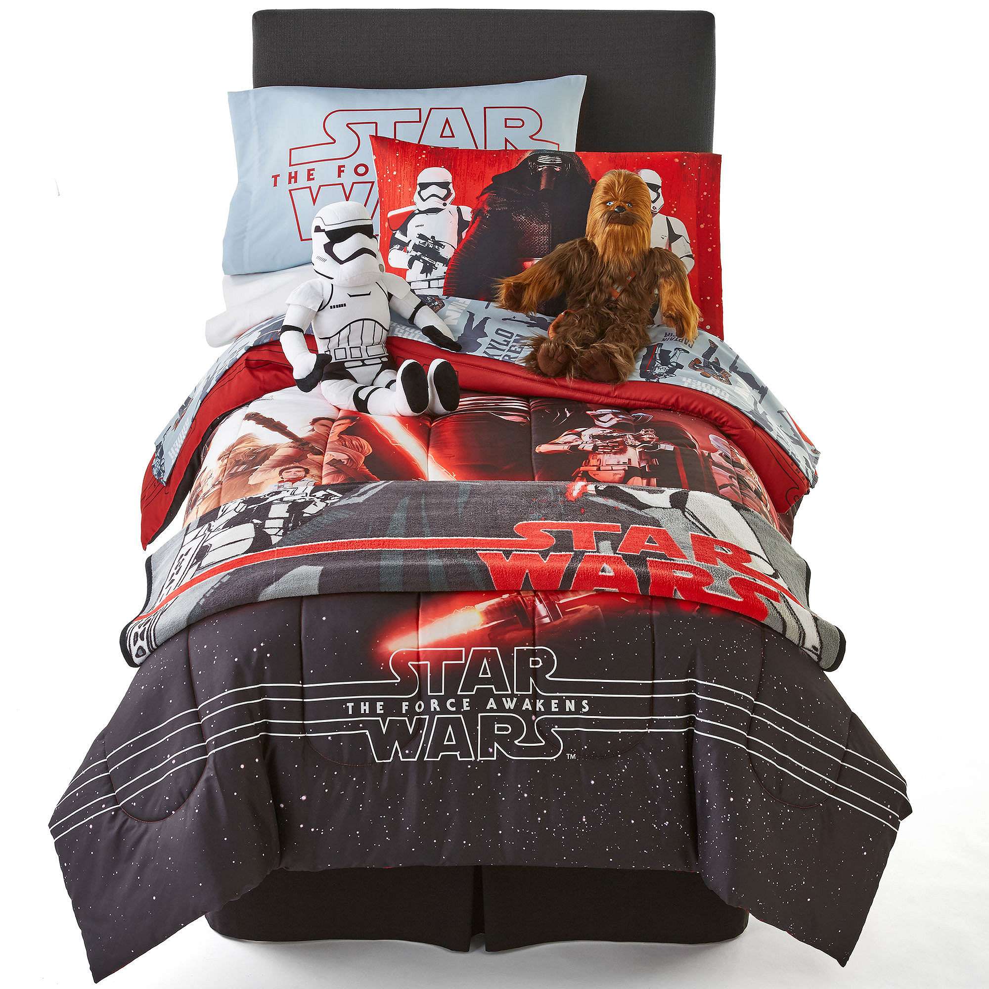 UPC 032281249700 product image for Star Wars Episode 7 Reversible Twin/Full Comforter Set | upcitemdb.com