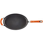 Rachael Ray® Hard-Anodized Covered Oval Sauté Pan with Helper Handle