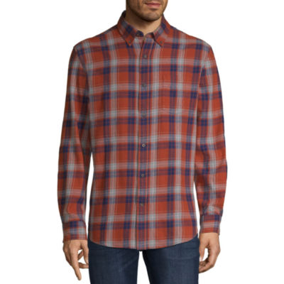 St. John's Bay Long Sleeve Flannel Shirt JCPenney