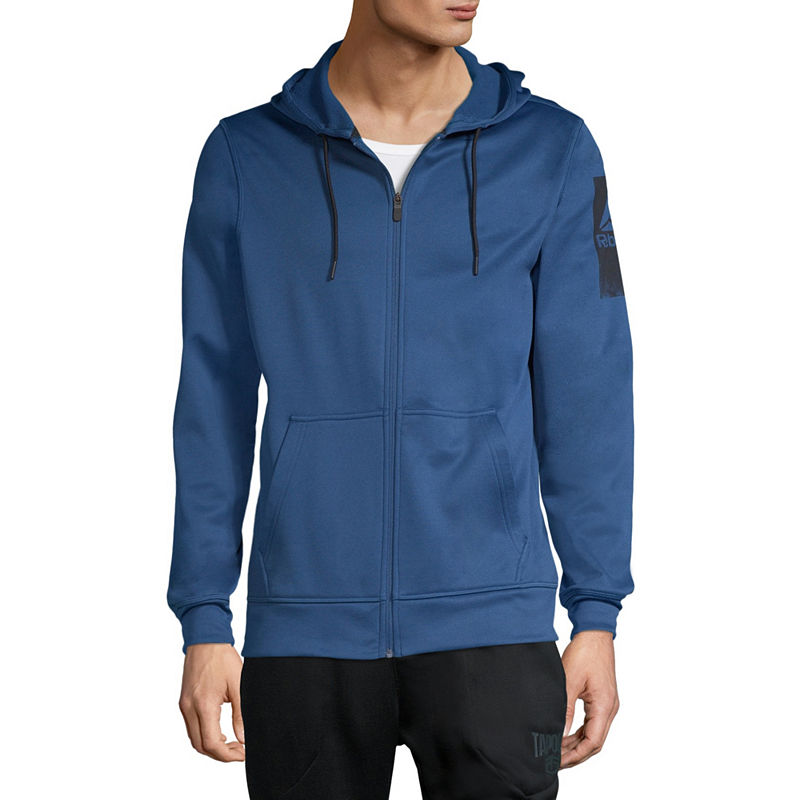 UPC 191529776177 product image for Reebok Long Sleeve Fleece Hoodie | upcitemdb.com