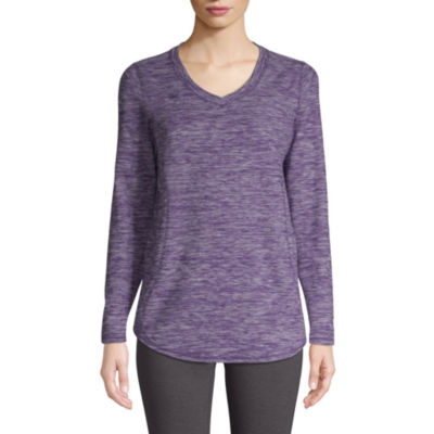 St. John's Bay Active V Neck Polar Fleece Pullover JCPenney