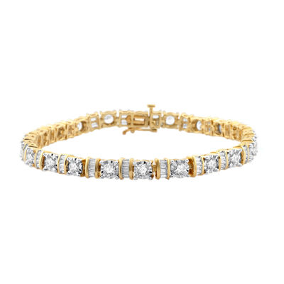 5 CT. T.W. White Diamond 10K Gold Tennis Bracelet-JCPenney