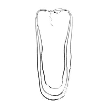 bold elements 32 inch snake chain necklace