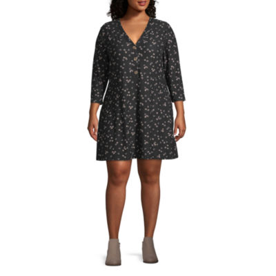 jcpenney junior plus dresses