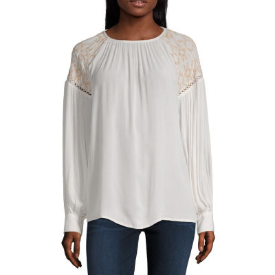 jcpenney peasant tops