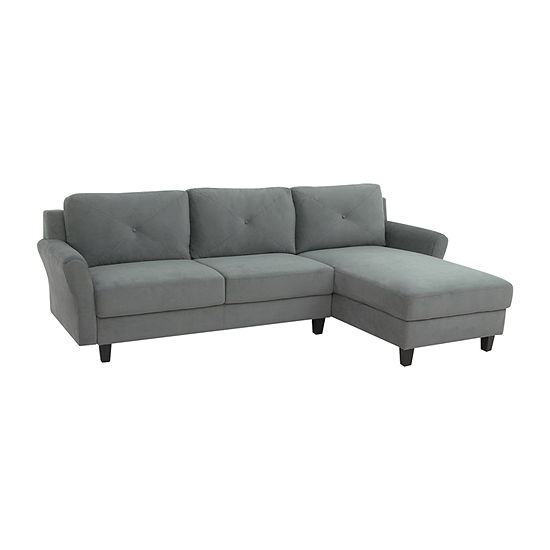 Henley Roll-Arm Upholstered Sectional