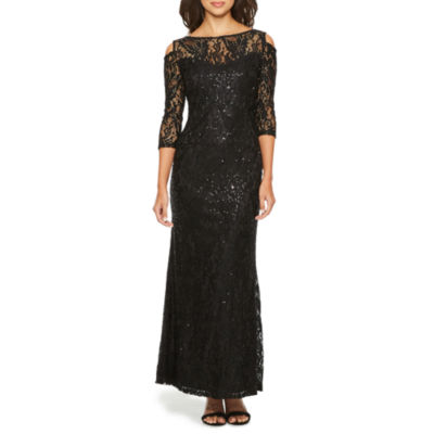 Jcpenney black evening store gowns