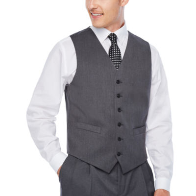 Stafford Travel Wool Blend Stretch Classic Fit Suit Vest