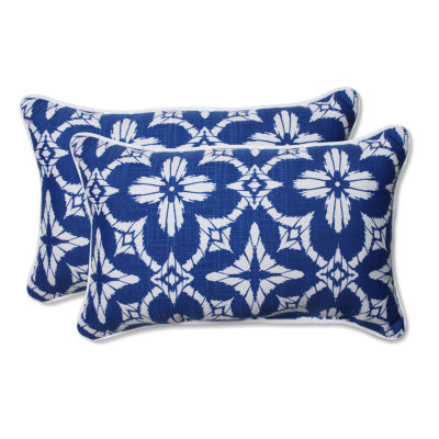 Pillow Perfect Aspidoras Rectangular Outdoor Pillow Set Of 2