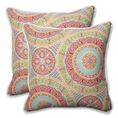 Pillow Perfect Delancey Square Outdoor Outdoor Floor Pillow Color