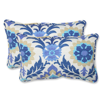 Pillow Perfect Santa Maria Rectangular Outdoor Pillow Set Of 2