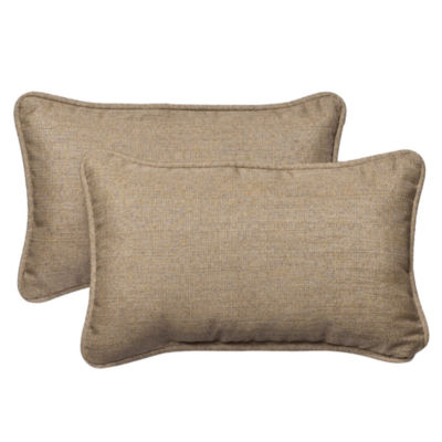 Pillow Perfect Sunbrella Rectangular Outdoor Pillow Set Of 2