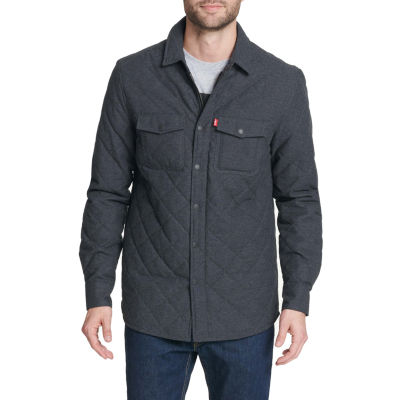 levi's quilted shirt jacket