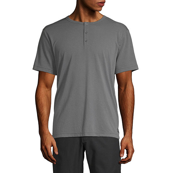 Msx By Michael Strahan Mens Henley Neck Short Sleeve T-Shirt - JCPenney