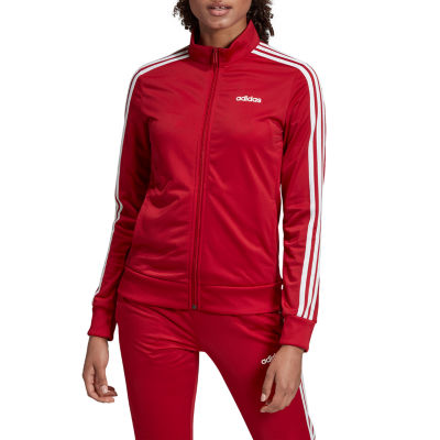 maroon adidas track jacket