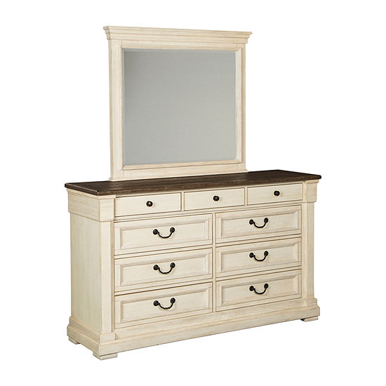 Signature Design By Ashley Roanoke Dresser And Mirror Color