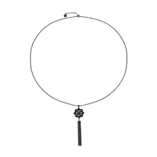 Liz Claiborne 34 Inch Cable Pendant Necklace
