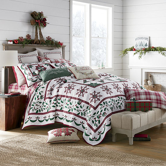 North Pole Trading Co Holiday Star Quilt Set Color Multi Jcpenney