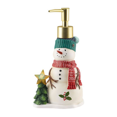 snowman soap dispenser